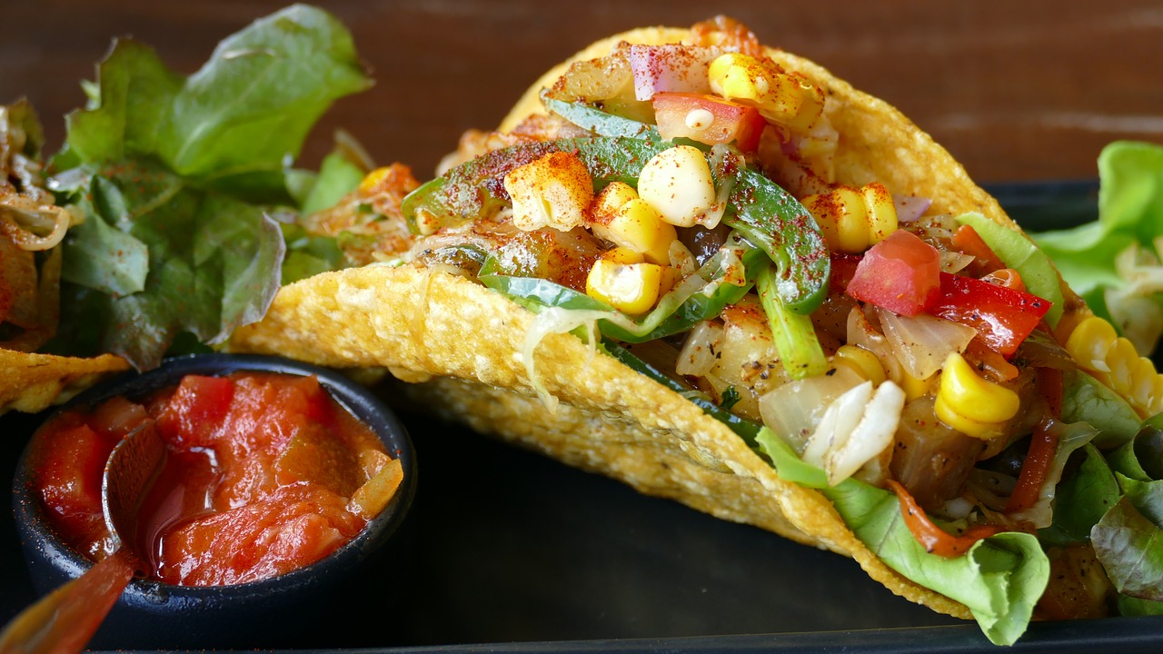 Gourmet tacos in Palm Springs